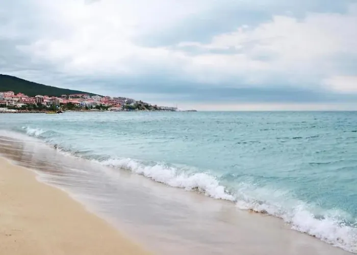 Premium Polarstar Luxury 150 M Zum Pool 3 Balkone Meeresblick Google Tv Bis Zu 6 Personen Apartament Sveti Vlas