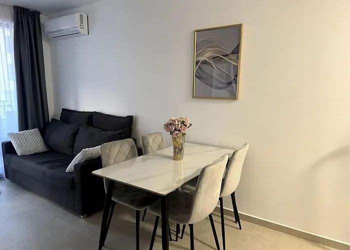 Premium Polarstar Luxury 150 M Zum Pool 3 Balkone Meeresblick Google Tv Bis Zu 6 Personen Apartament *