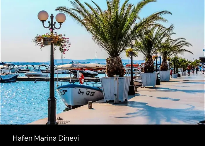 Premium Polarstar Luxury 150 M Zum Pool 3 Balkone Meeresblick Google Tv Bis Zu 6 Personen Apartament